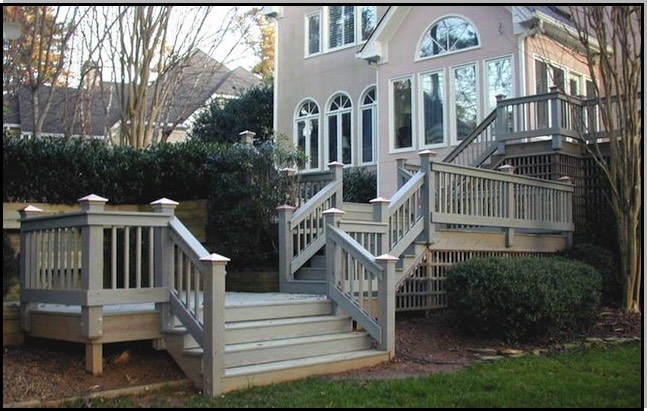 Multi level deck